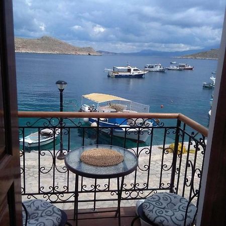 House Galini Chalki Town Exterior foto