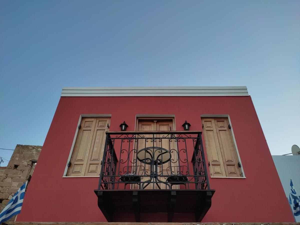 House Galini Chalki Town Exterior foto